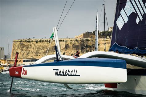 Soldini and Maserati started the Rolex Sea Race 